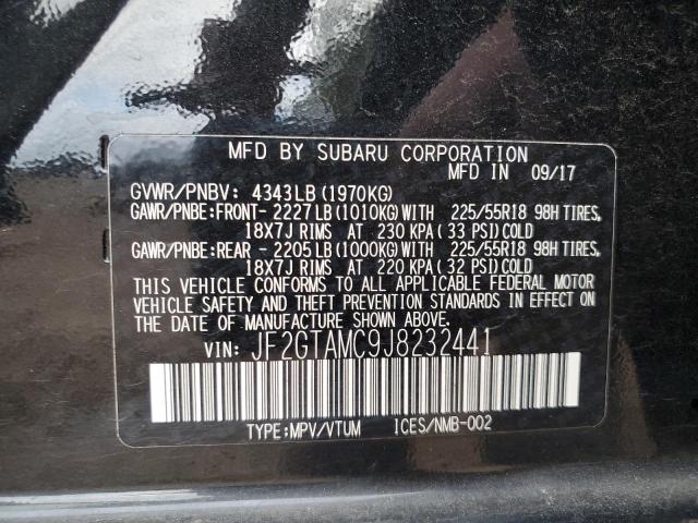 Photo 12 VIN: JF2GTAMC9J8232441 - SUBARU CROSSTREK 