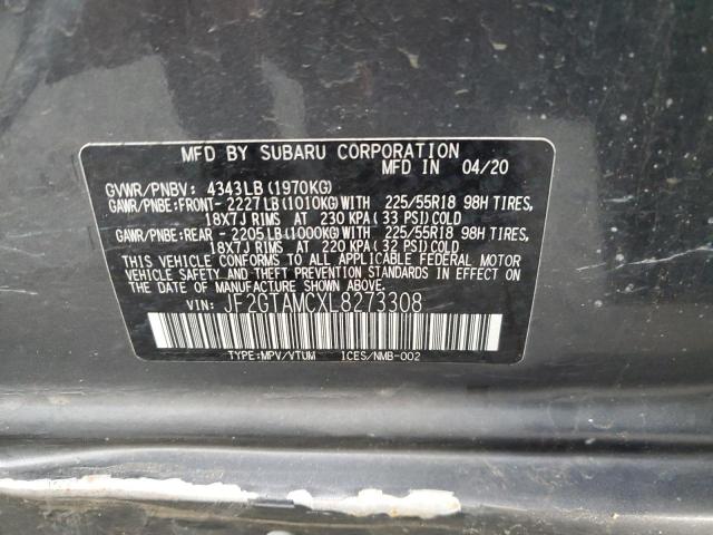 Photo 13 VIN: JF2GTAMCXL8273308 - SUBARU CROSSTREK 