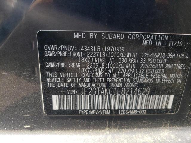 Photo 9 VIN: JF2GTANC1L8214629 - SUBARU CROSSTREK 