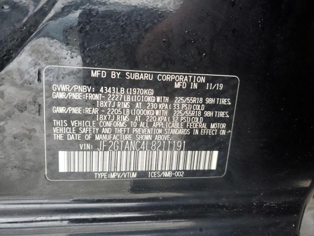 Photo 11 VIN: JF2GTANC4L8211191 - SUBARU CROSSTREK 