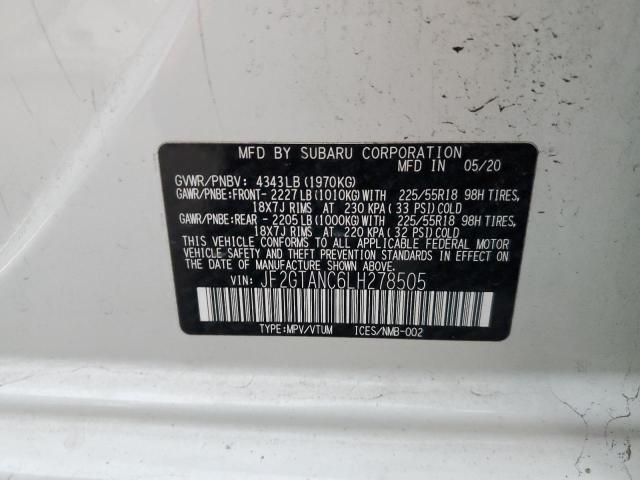 Photo 12 VIN: JF2GTANC6LH278505 - SUBARU CROSSTREK 