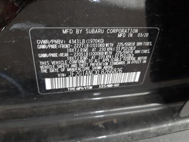 Photo 12 VIN: JF2GTANCXL8266826 - SUBARU CROSSTREK 