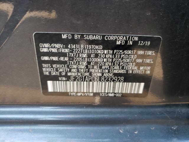 Photo 9 VIN: JF2GTAPC6L8232928 - SUBARU CROSSTREK 