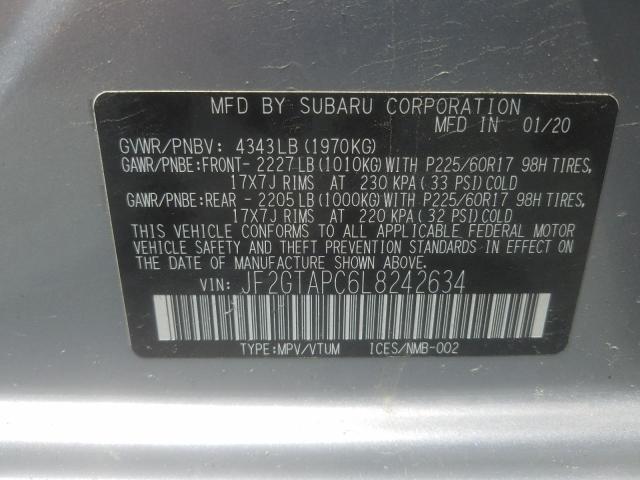 Photo 12 VIN: JF2GTAPC6L8242634 - SUBARU CROSSTREK 