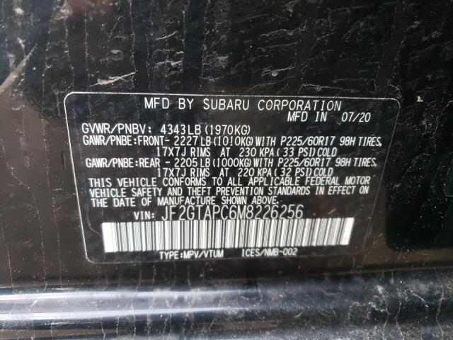 Photo 12 VIN: JF2GTAPC6M8226256 - SUBARU CROSSTREK 