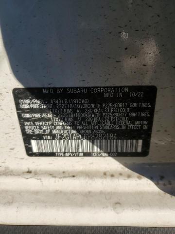 Photo 11 VIN: JF2GTAPC6P8282184 - SUBARU CROSSTREK 