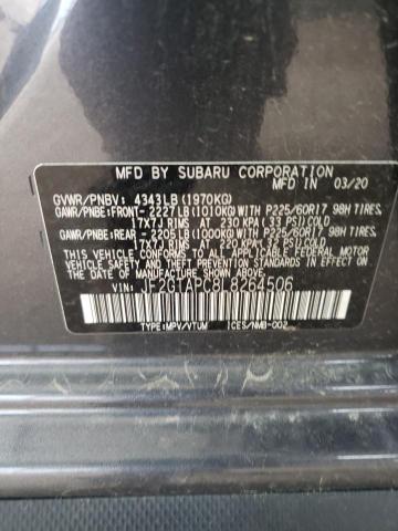 Photo 12 VIN: JF2GTAPC8L8264506 - SUBARU CROSSTREK 