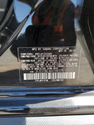 Photo 12 VIN: JF2GTDNC4KH386976 - SUBARU CROSSTREK 