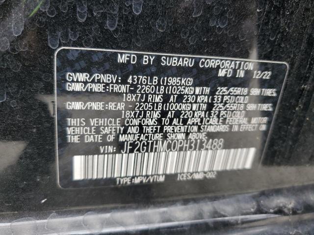 Photo 11 VIN: JF2GTHMC0PH313488 - SUBARU CROSSTREK 