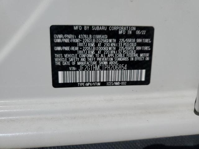 Photo 12 VIN: JF2GTHMC1PH206854 - SUBARU CROSSTREK 