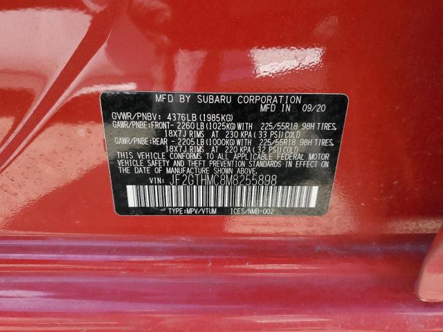 Photo 12 VIN: JF2GTHMC8M8255898 - SUBARU CROSSTREK 