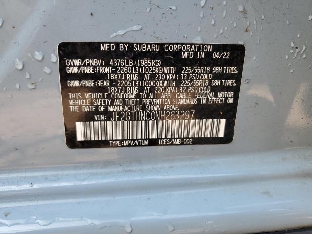 Photo 11 VIN: JF2GTHNC0NH263297 - SUBARU CROSSTREK 