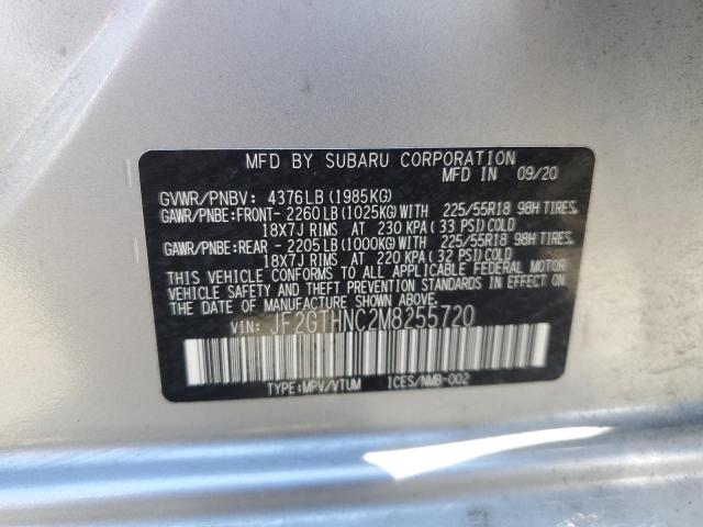 Photo 11 VIN: JF2GTHNC2M8255720 - SUBARU CROSSTREK 