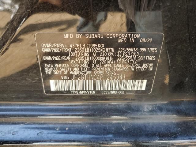 Photo 11 VIN: JF2GTHNC4PH245341 - SUBARU CROSSTREK 