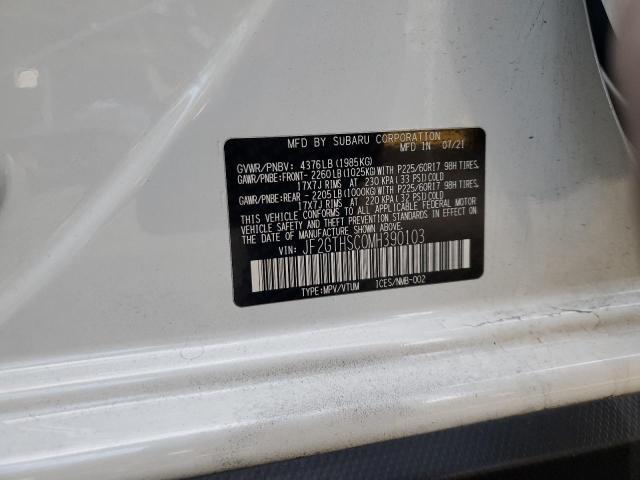 Photo 12 VIN: JF2GTHSC0MH390103 - SUBARU CROSSTREK 