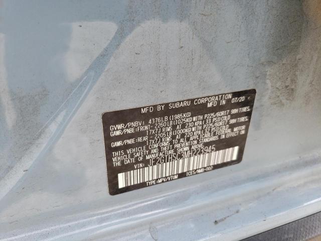 Photo 12 VIN: JF2GTHSC3MH223945 - SUBARU CROSSTREK 