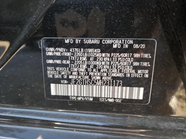 Photo 11 VIN: JF2GTHSC5MH231173 - SUBARU CROSSTREK 