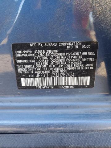 Photo 11 VIN: JF2GTHSC5MH262424 - SUBARU CROSSTREK 