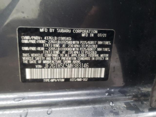 Photo 11 VIN: JF2GTHSC5MH383146 - SUBARU CROSSTREK 