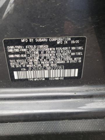 Photo 9 VIN: JF2GTHSC7MH270363 - SUBARU CROSSTREK 