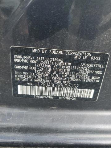 Photo 12 VIN: JF2GUADC2RH205252 - SUBARU CROSSTREK 