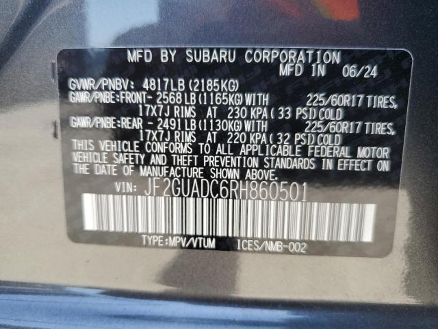 Photo 13 VIN: JF2GUADC6RH860501 - SUBARU CROSSTREK 