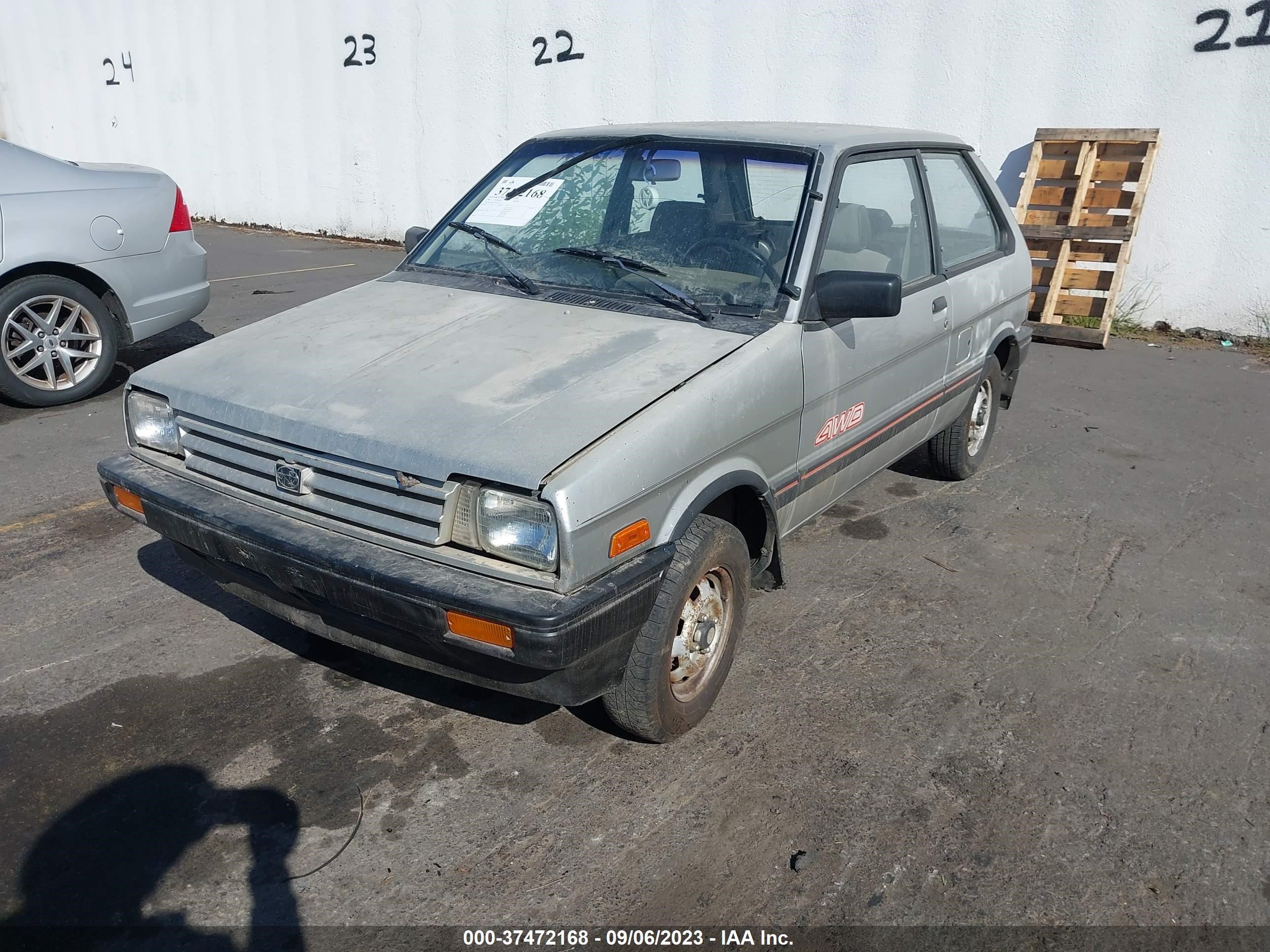 Photo 1 VIN: JF2KA83A4JD703573 - SUBARU JUSTY 