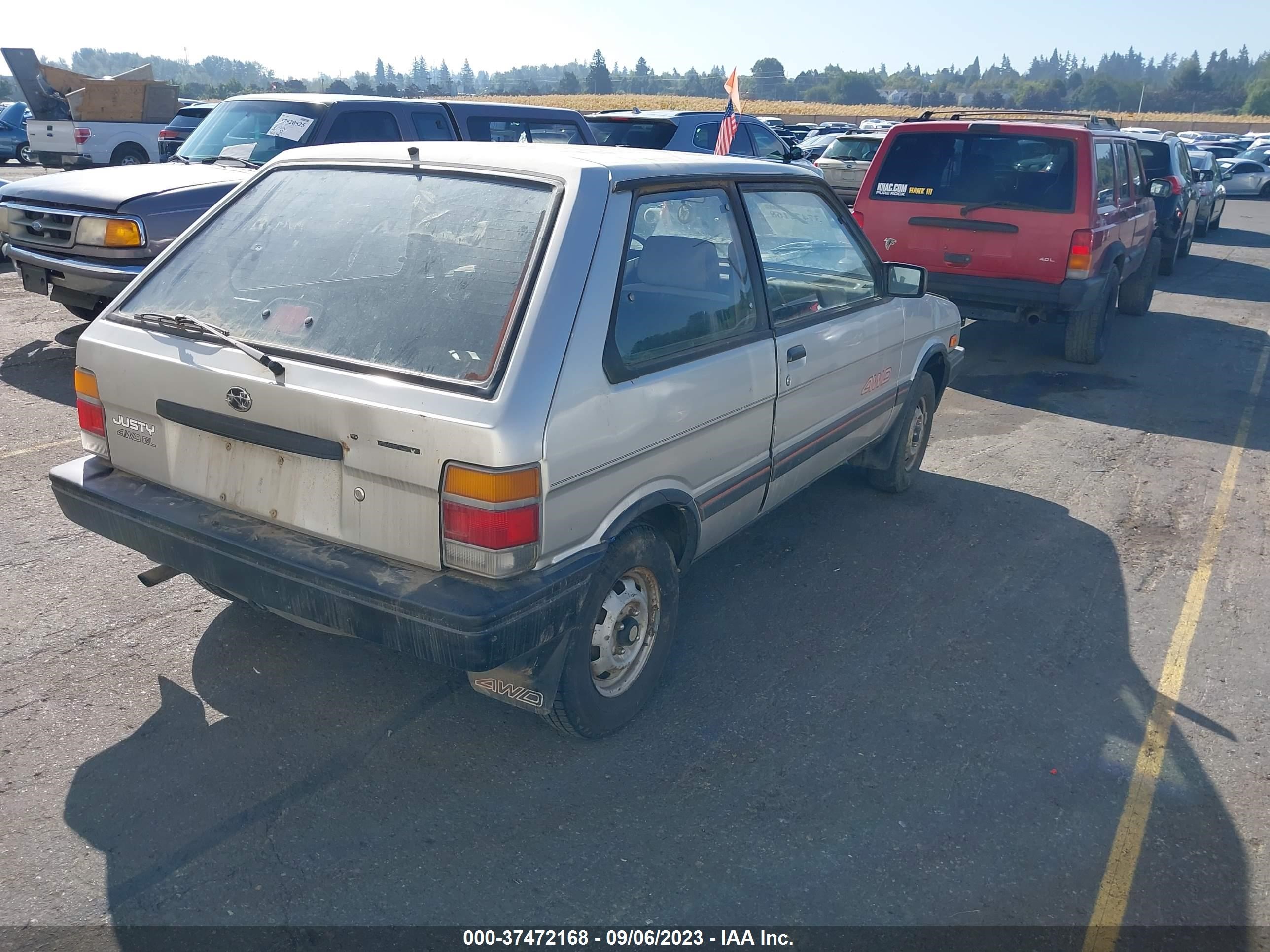 Photo 3 VIN: JF2KA83A4JD703573 - SUBARU JUSTY 