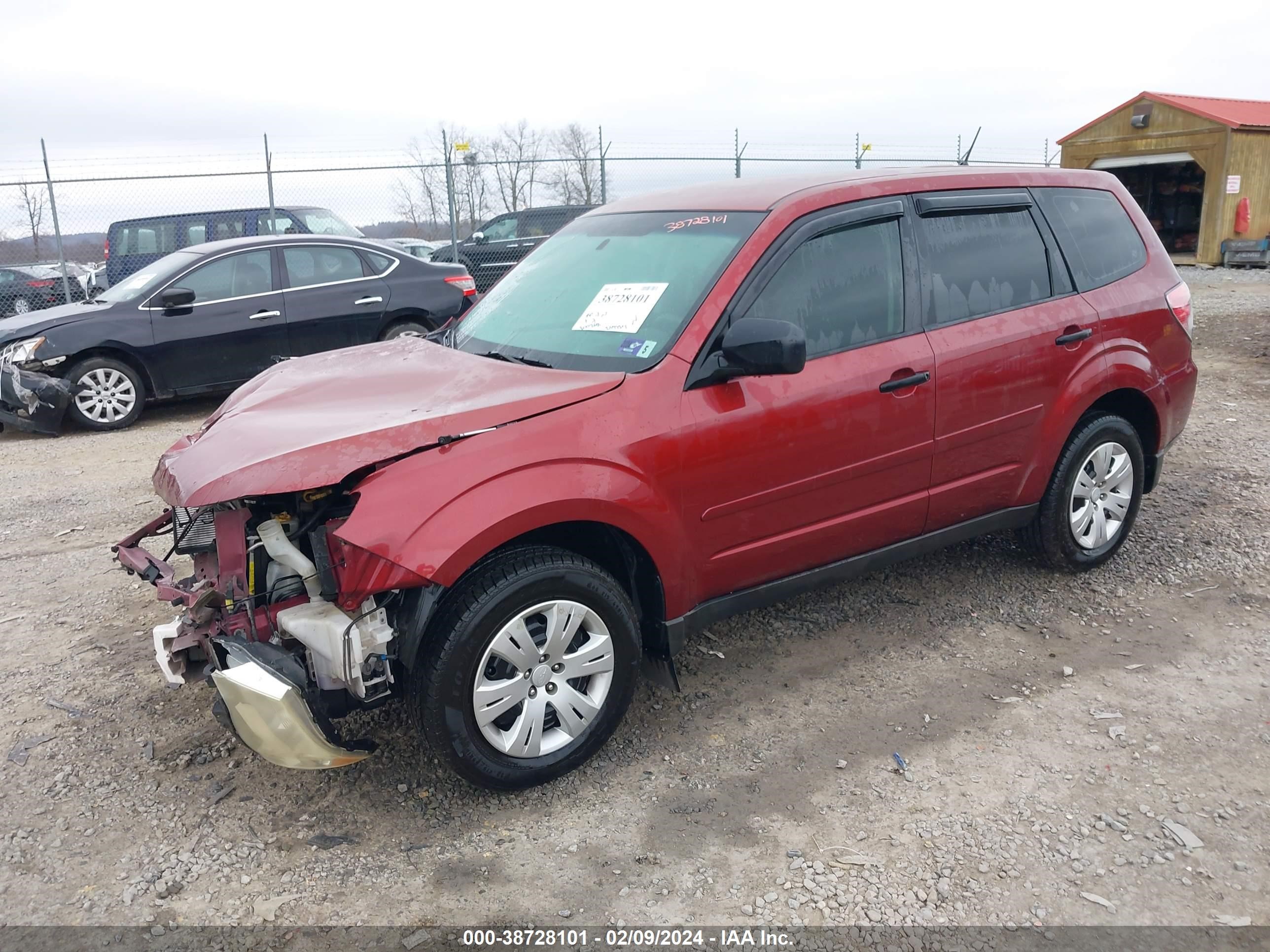 Photo 1 VIN: JF2SH61639H709044 - SUBARU FORESTER 