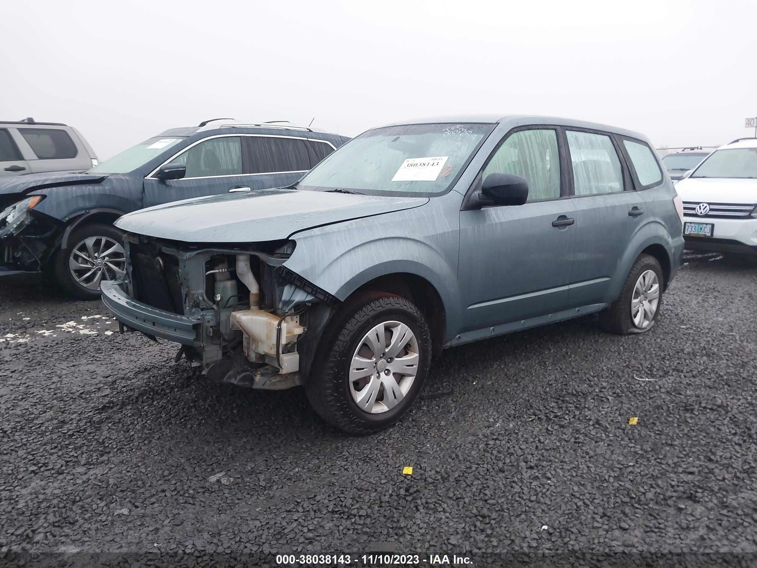 Photo 1 VIN: JF2SH61639H731111 - SUBARU FORESTER 