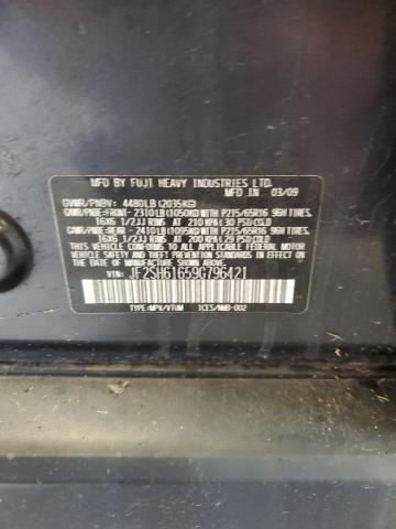 Photo 12 VIN: JF2SH61659G796421 - SUBARU FORESTER 2 