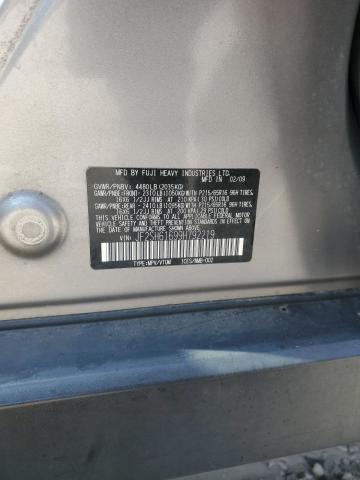 Photo 12 VIN: JF2SH61699H792219 - SUBARU FORESTER 2 