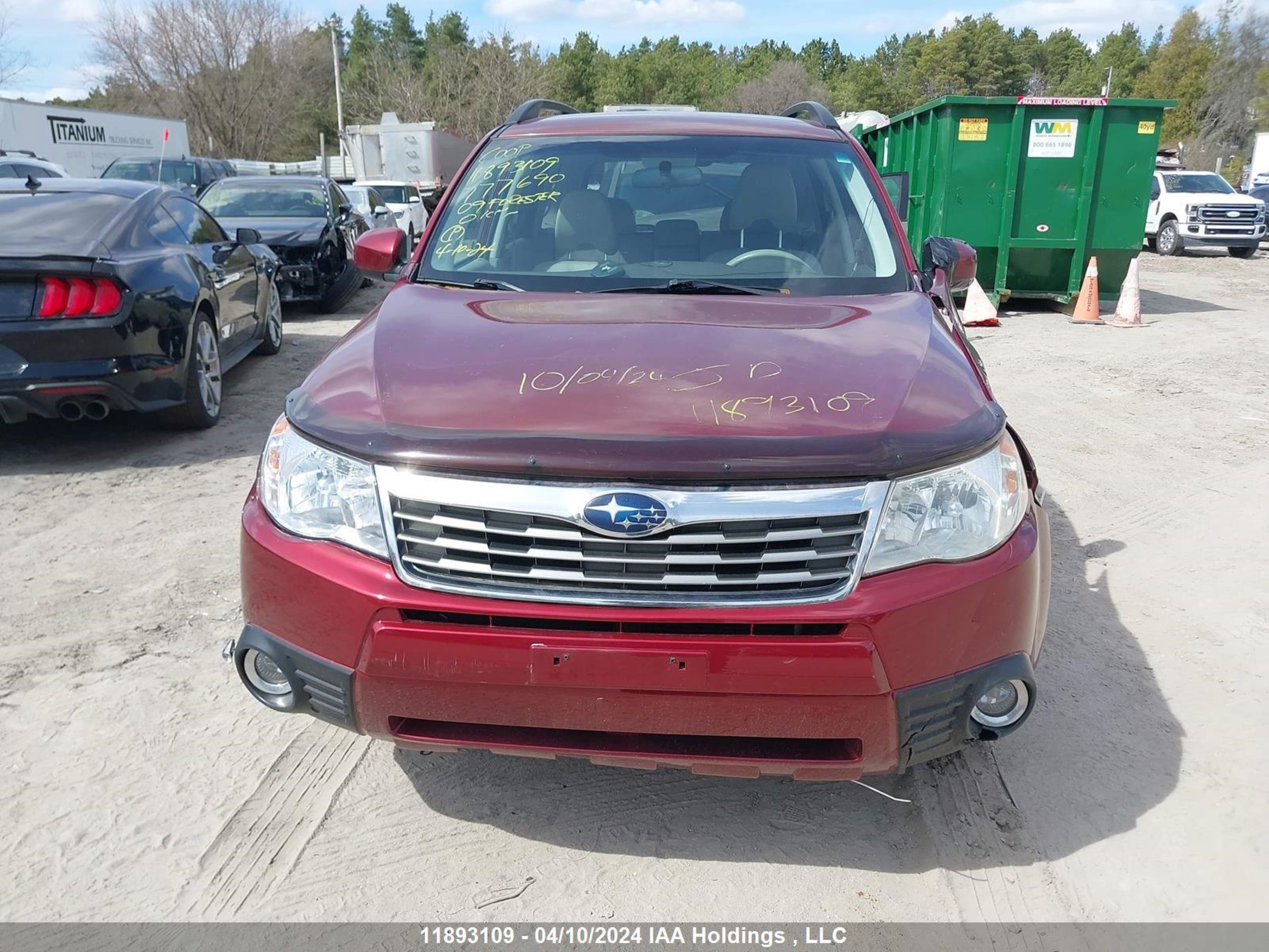 Photo 10 VIN: JF2SH62629H777690 - SUBARU FORESTER 