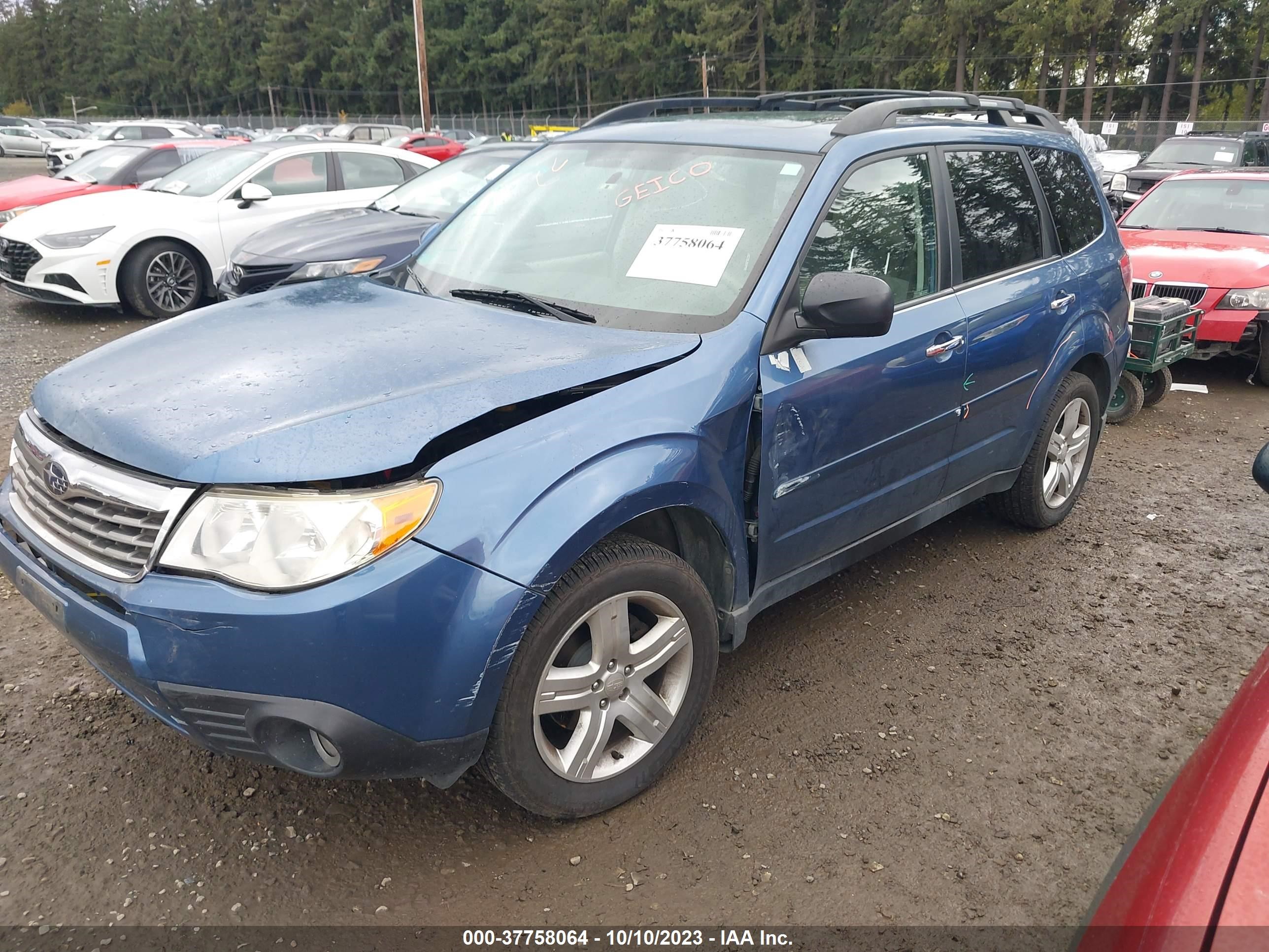 Photo 1 VIN: JF2SH63619H703238 - SUBARU FORESTER 