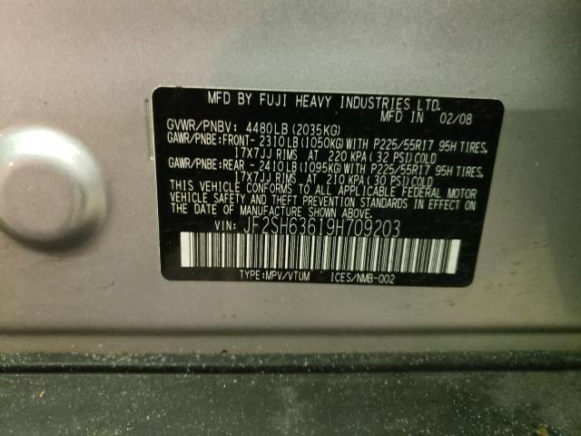 Photo 12 VIN: JF2SH63619H709203 - SUBARU FORESTER 