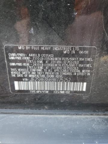 Photo 12 VIN: JF2SH63669H725252 - SUBARU FORESTER 