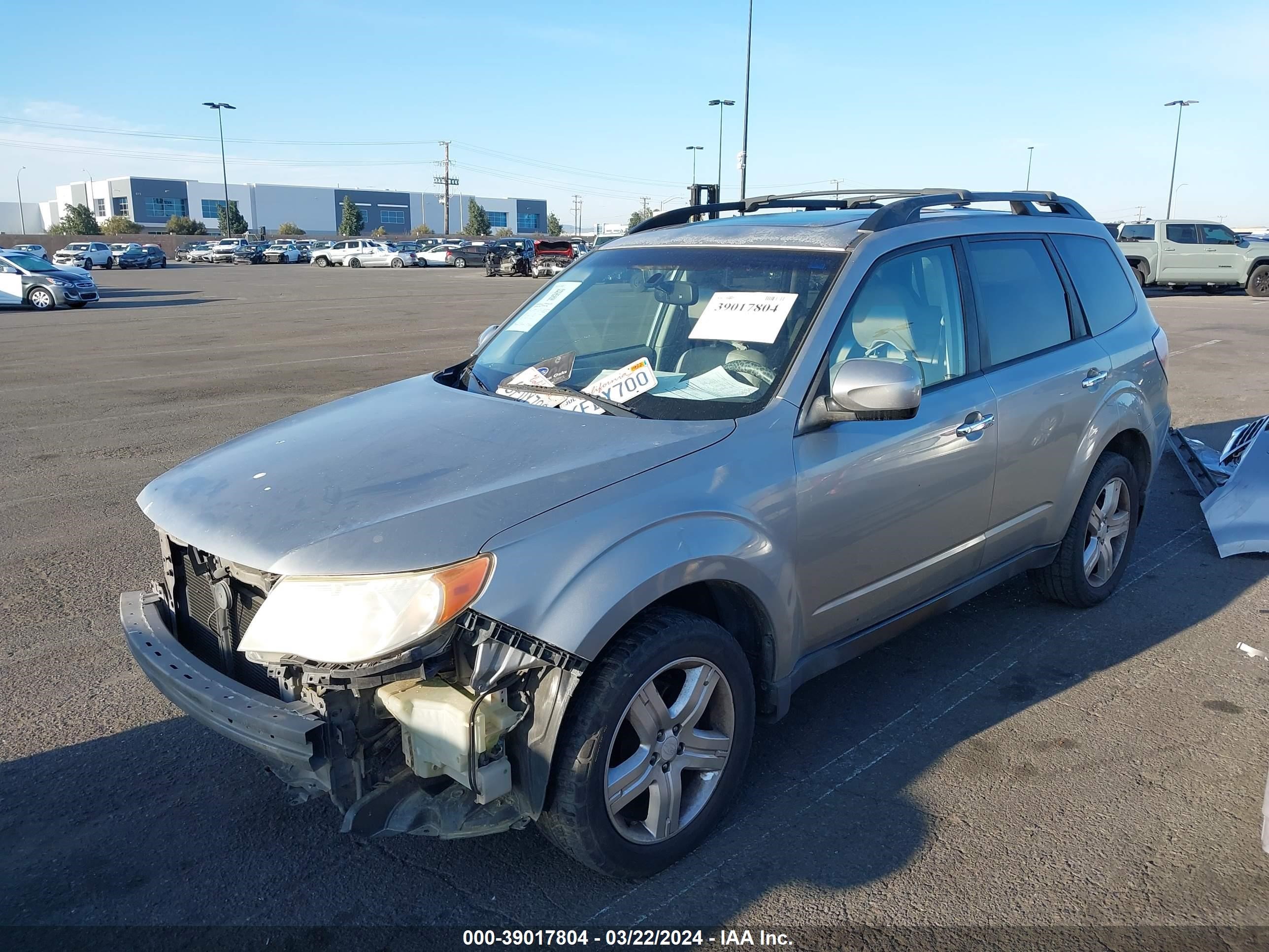 Photo 1 VIN: JF2SH63689H700367 - SUBARU FORESTER 