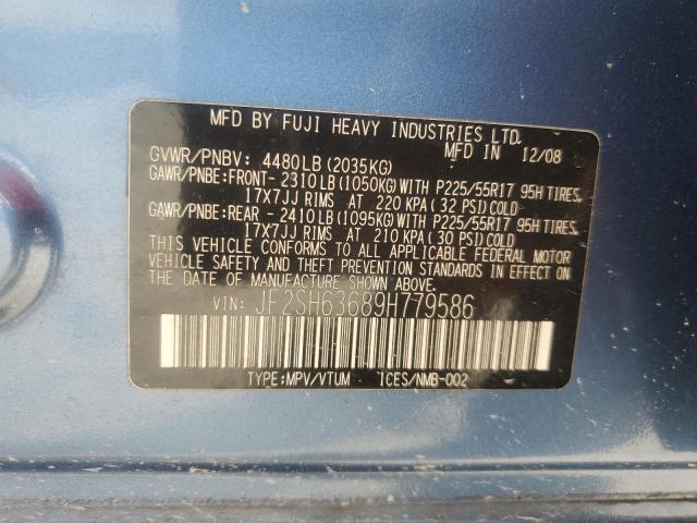 Photo 12 VIN: JF2SH63689H779586 - SUBARU FORESTER 2 