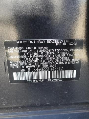 Photo 13 VIN: JF2SH64699H745512 - SUBARU FORESTER 2 