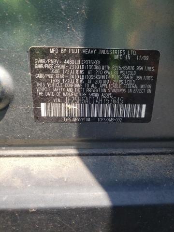 Photo 11 VIN: JF2SH6AC1AH753649 - SUBARU FORESTER 