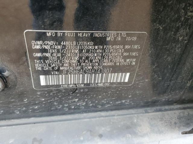 Photo 12 VIN: JF2SH6AC9AH743807 - SUBARU FORESTER 2 