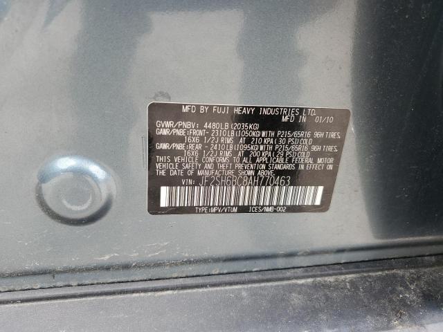 Photo 13 VIN: JF2SH6BC8AH770463 - SUBARU FORESTER 