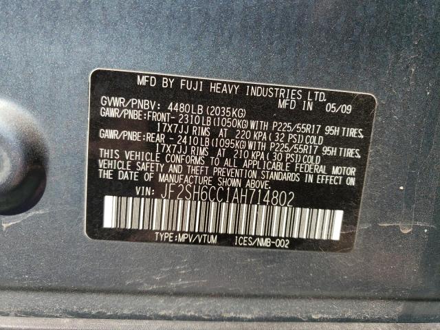 Photo 12 VIN: JF2SH6CC1AH714802 - SUBARU FORESTER 2 