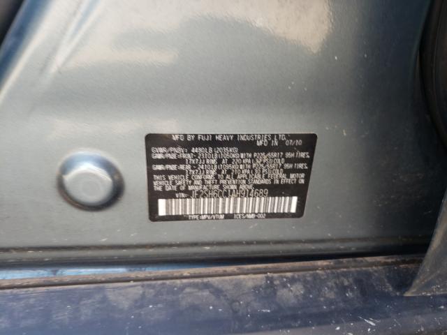 Photo 9 VIN: JF2SH6CC1AH914689 - SUBARU FORESTER 2 