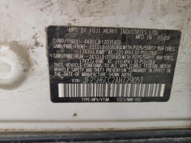 Photo 12 VIN: JF2SH6CC2AH729051 - SUBARU FORESTER 