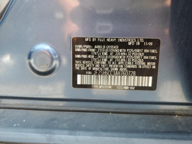 Photo 11 VIN: JF2SH6CC3AH760728 - SUBARU FORESTER 2 