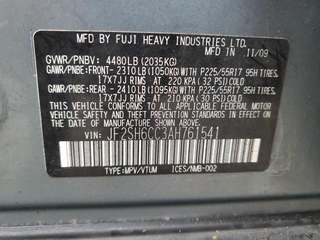 Photo 13 VIN: JF2SH6CC3AH761541 - SUBARU FORESTER 2 