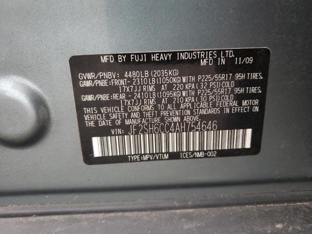 Photo 9 VIN: JF2SH6CC4AH754646 - SUBARU FORESTER 2 