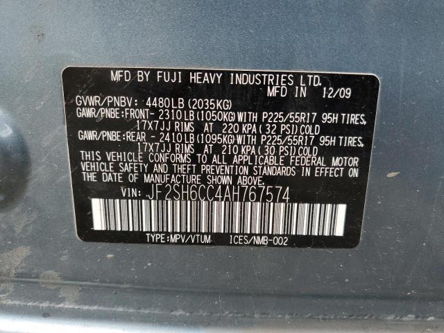 Photo 13 VIN: JF2SH6CC4AH767574 - SUBARU FORESTER 2 