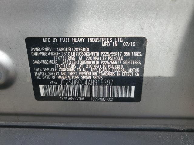 Photo 12 VIN: JF2SH6CC4AH915397 - SUBARU FORESTER 